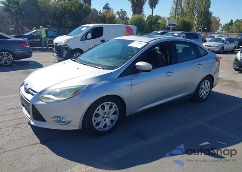 2012 Ford Focus Se из США, поврежденный, VIN 1FAHP3F22CL195469